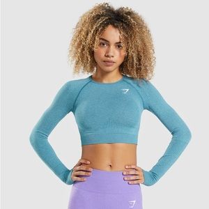 Gymshark Vital Seamless 2.0 Long Sleeve Crop Top
